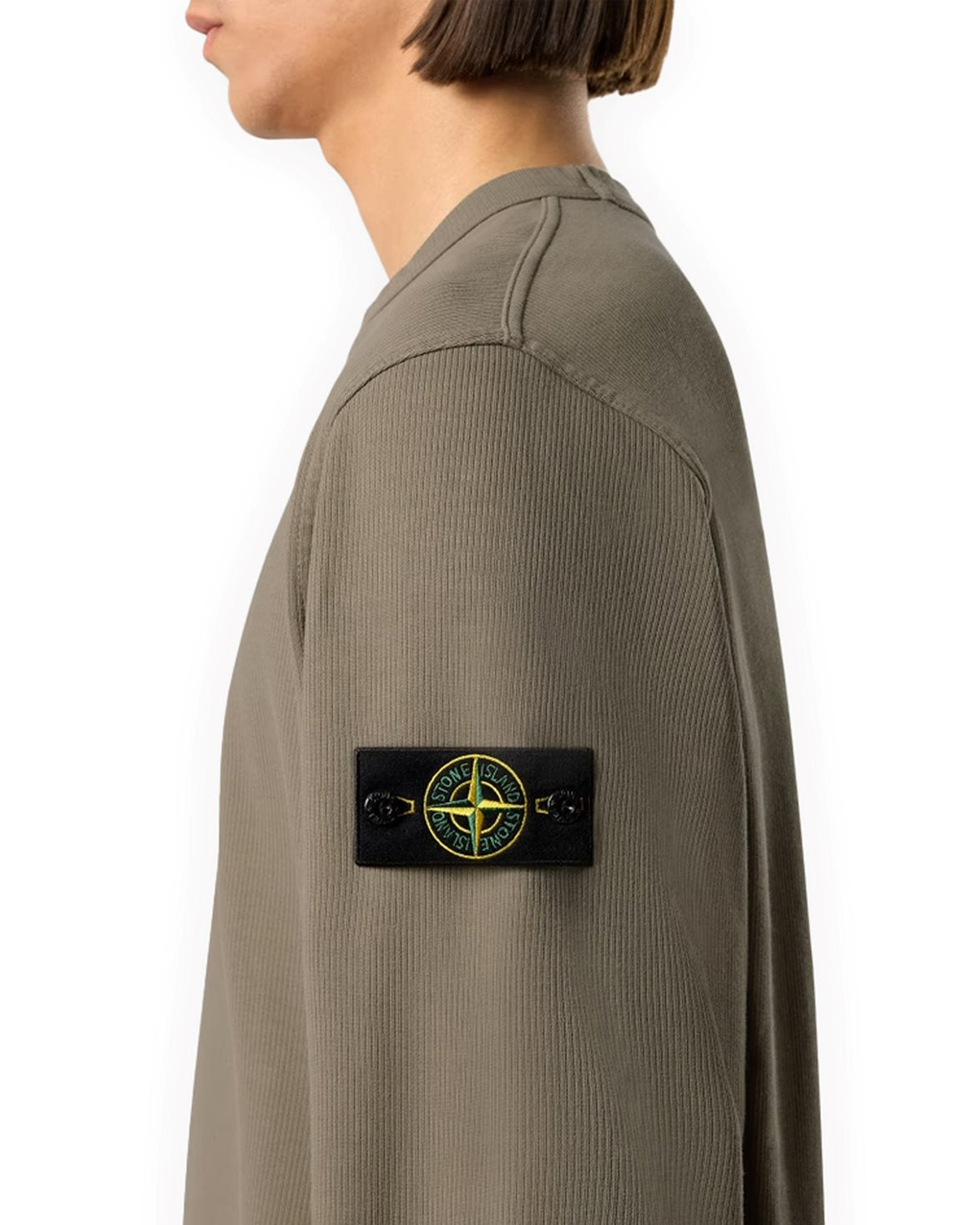 6100017 Cotton Interlock Sweatshirt Military Green