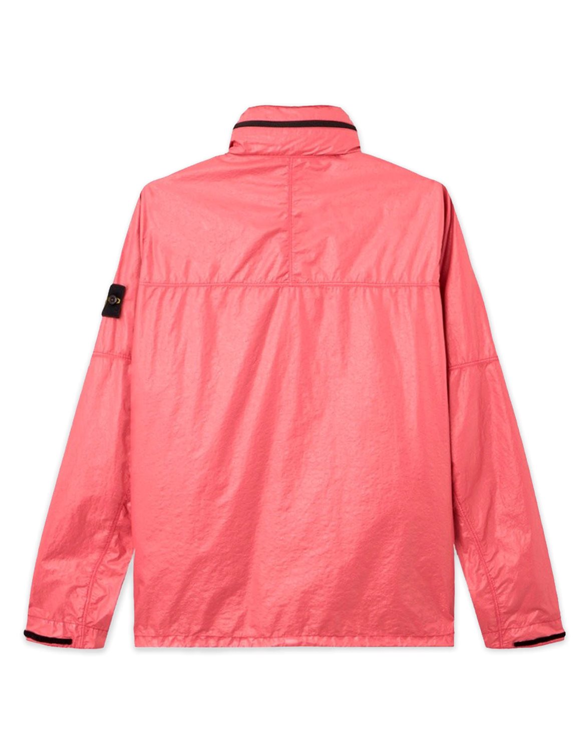 Q100019 Glossy Nylon Jacket Geranium