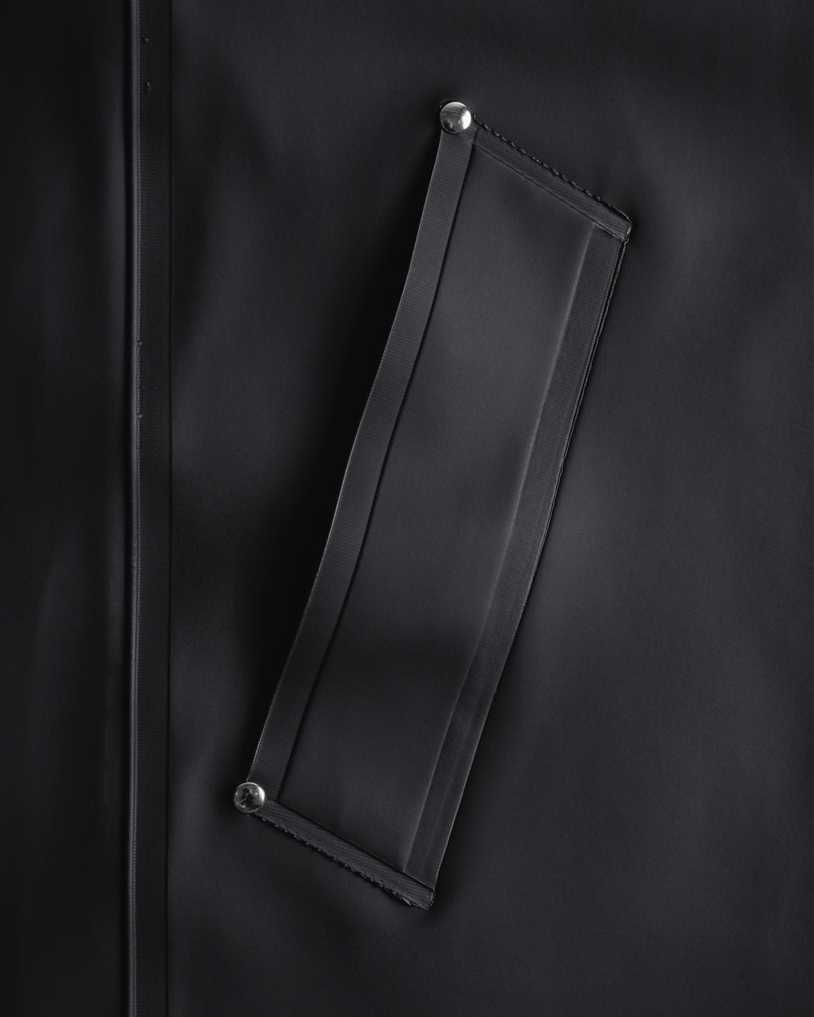Stockholm Raincoat Black