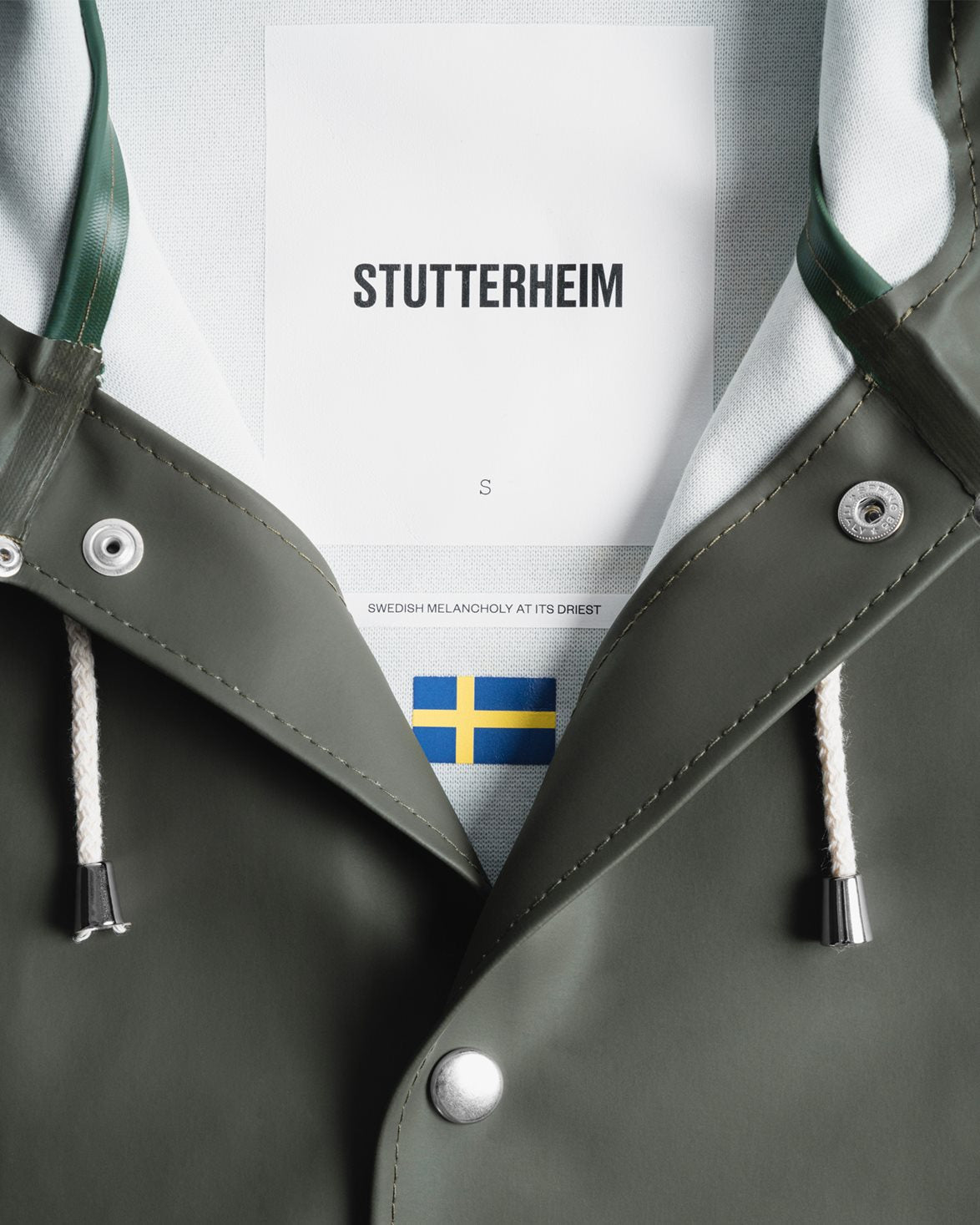 Stockholm Raincoat Green