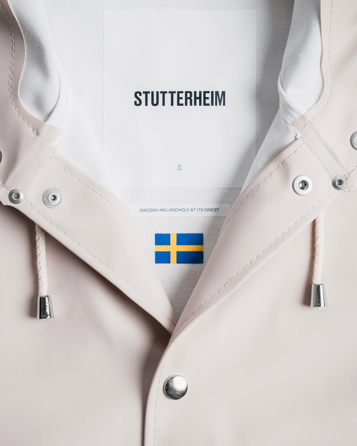 Stockholm Raincoat Light Sand