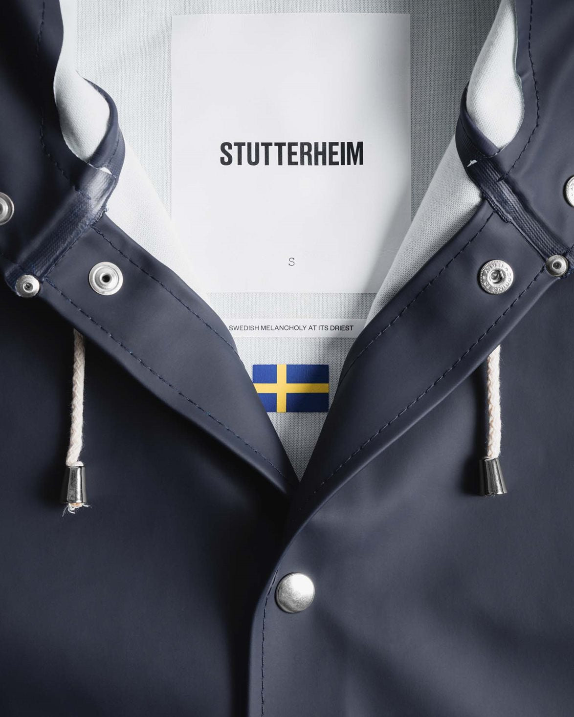 Stockholm Raincoat Navy