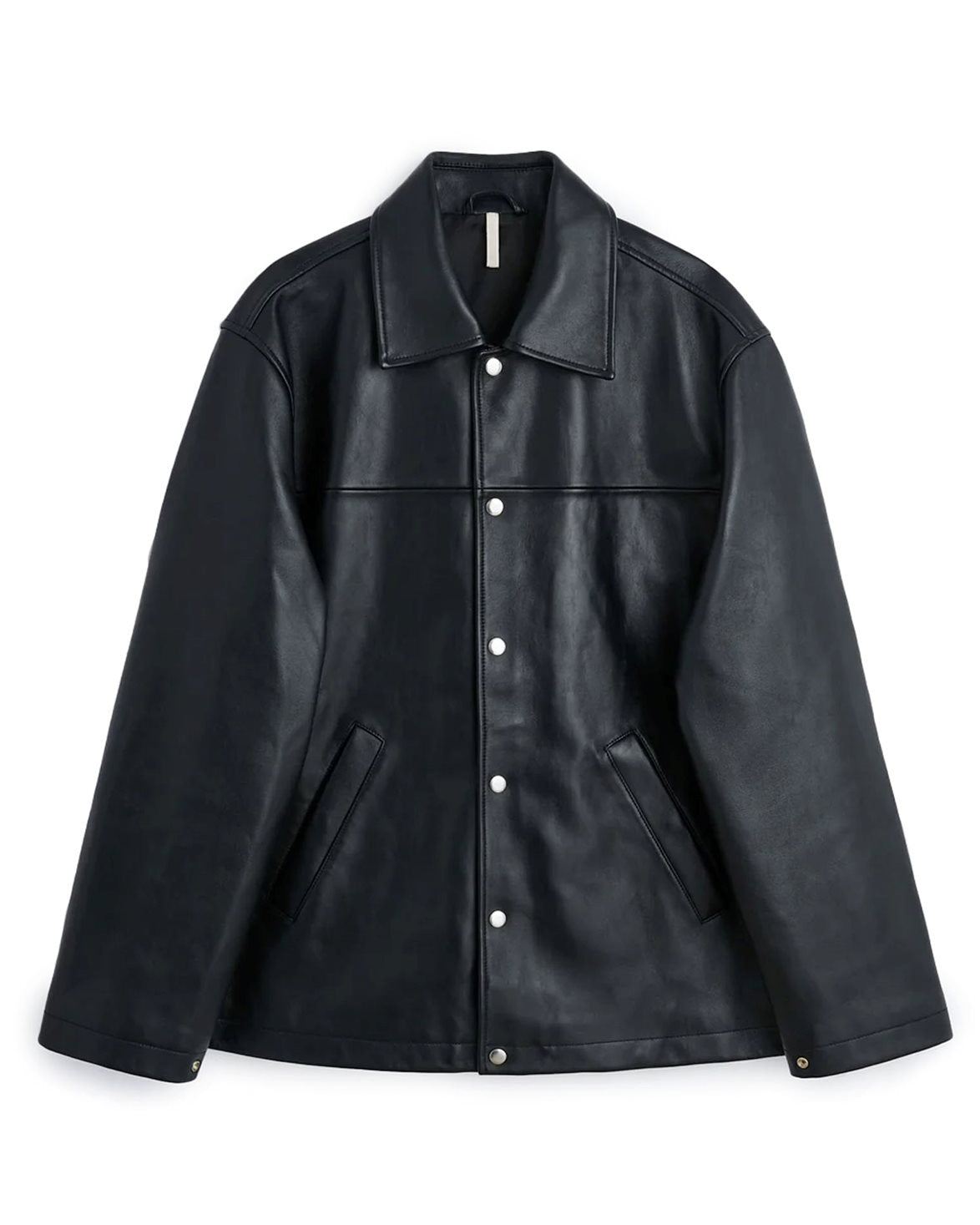 Coach Leather Jacket Black
