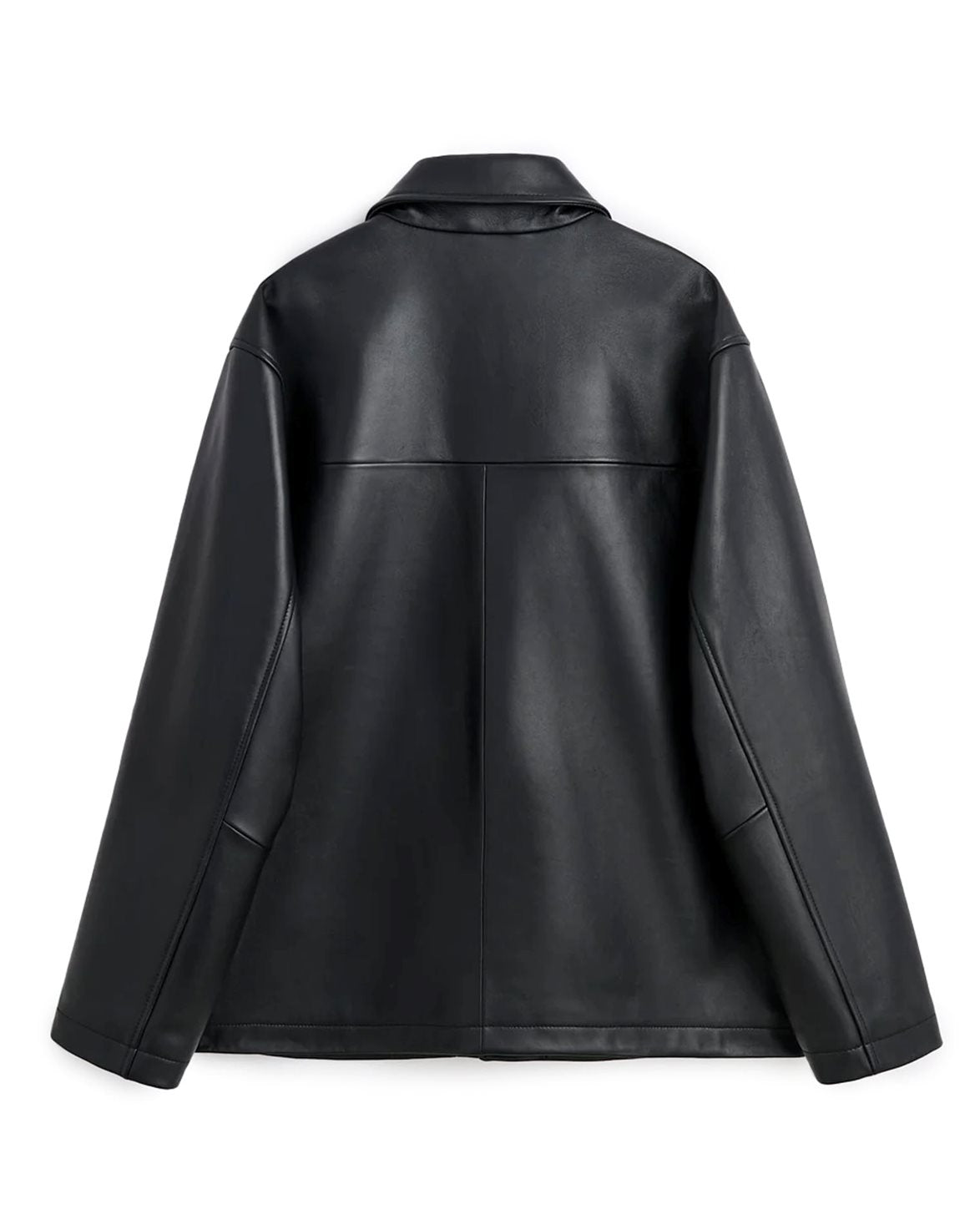 Coach Leather Jacket Black