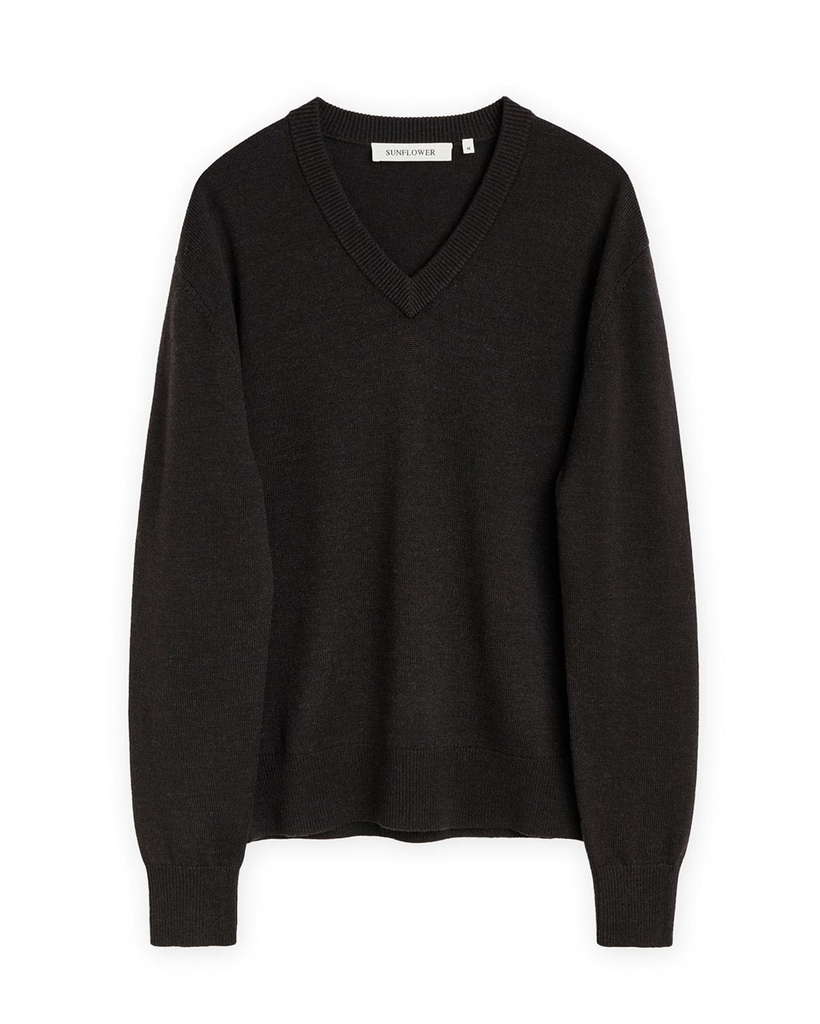 Moon Merino V-Neck Brown