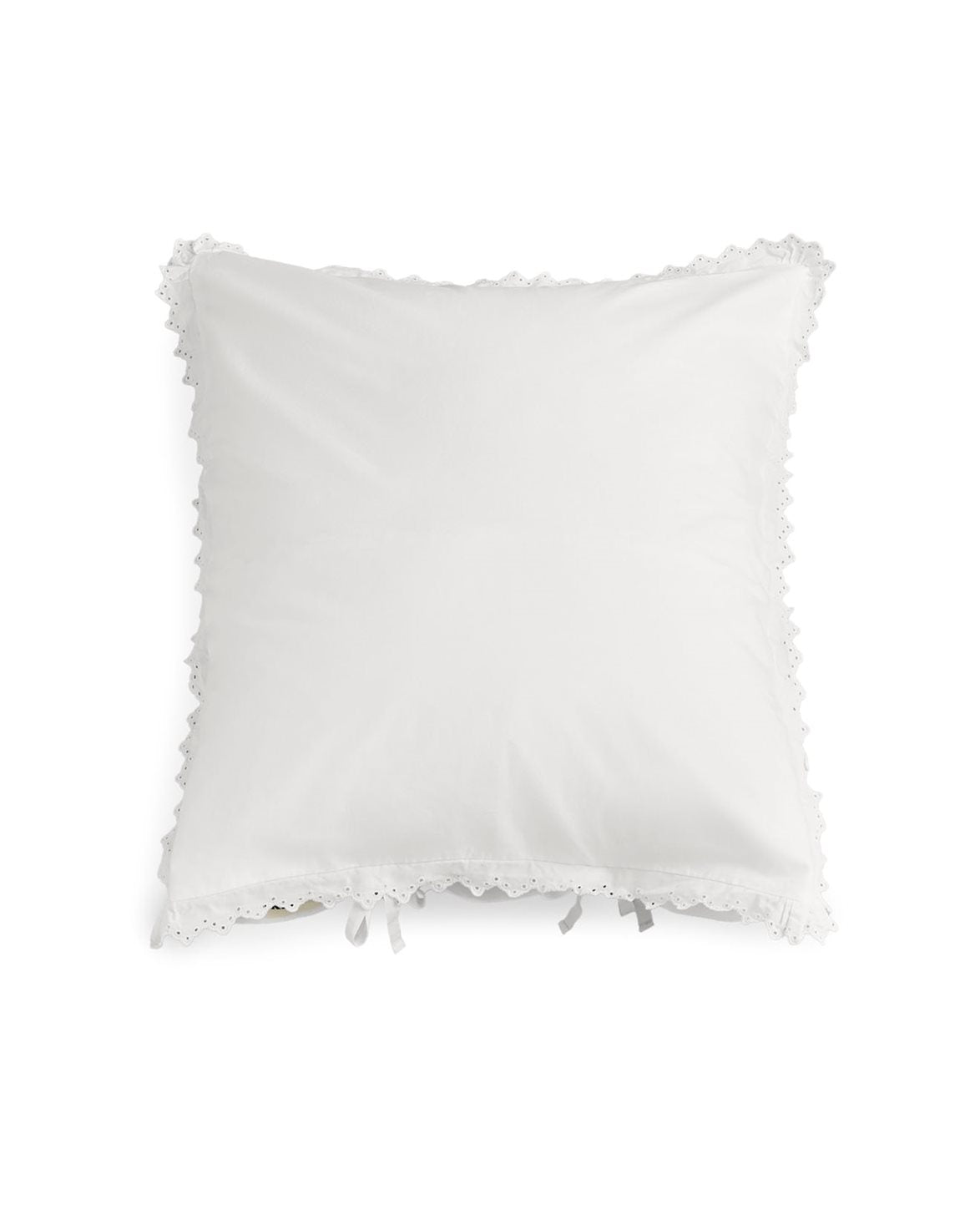 Percale Broderie Anglaise Pillow Sham Broken White/Anaïs