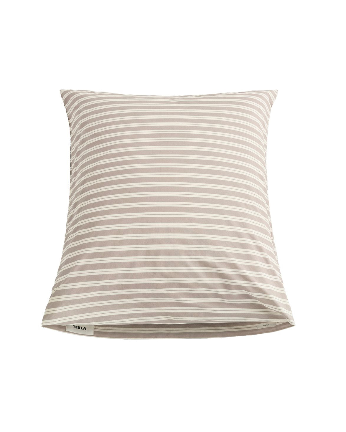 Percale Pillow Sham Clay Stripes