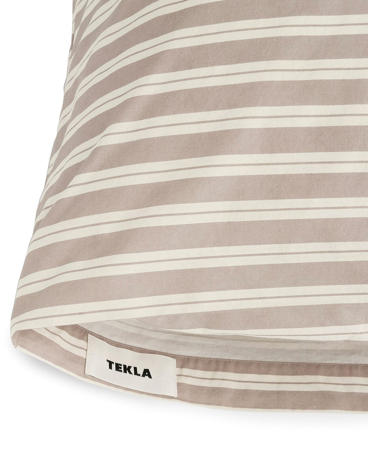 Percale Pillow Sham Clay Stripes