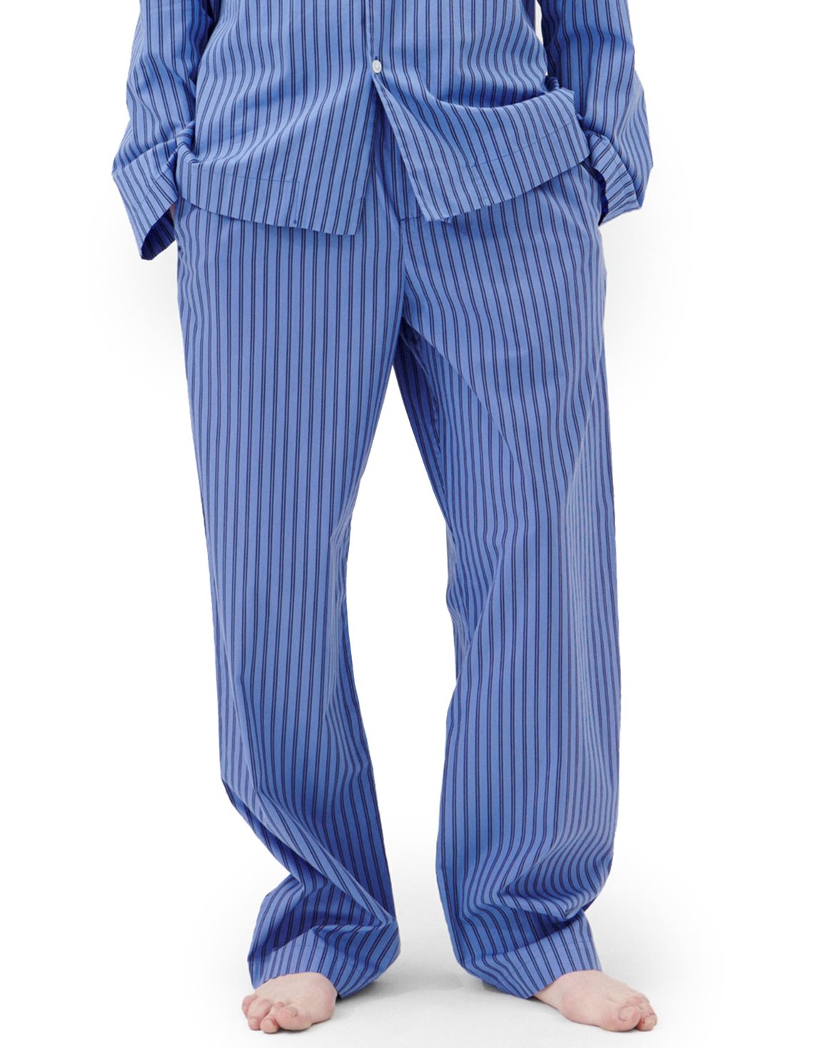 Poplin Pyjamas Pants Boro Stripes