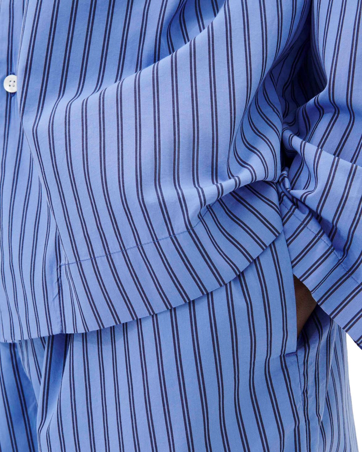 Poplin Pyjamas Pants Boro Stripes