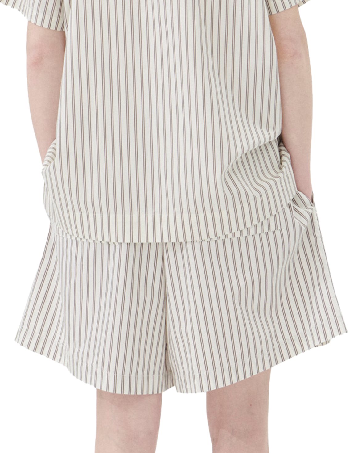 Poplin Pyjamas Shorts Hopper Stripes
