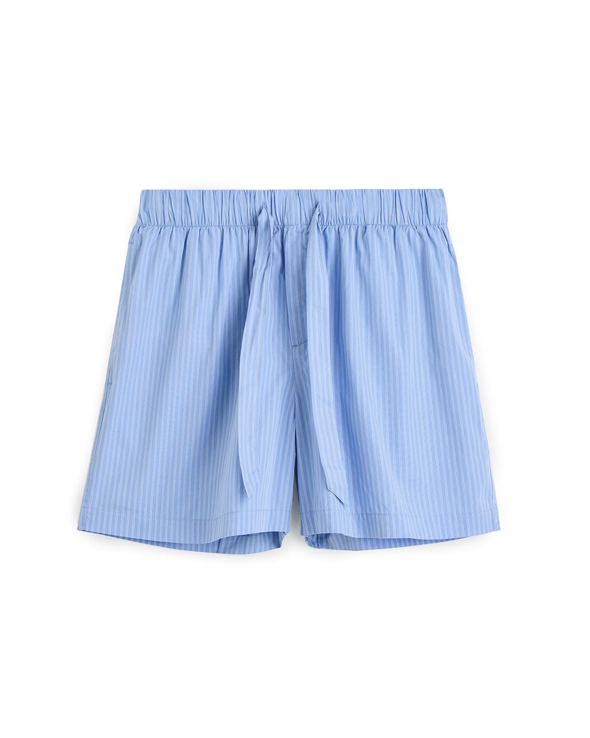 Poplin Pyjamas Shorts Pin Stripes