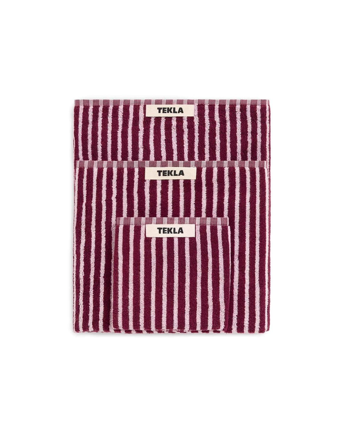 Terry Towel Red and Rose