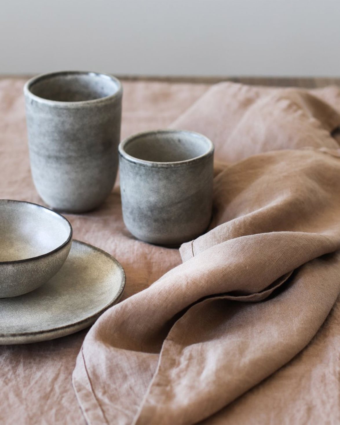 Bon Cup Small Stone Grey