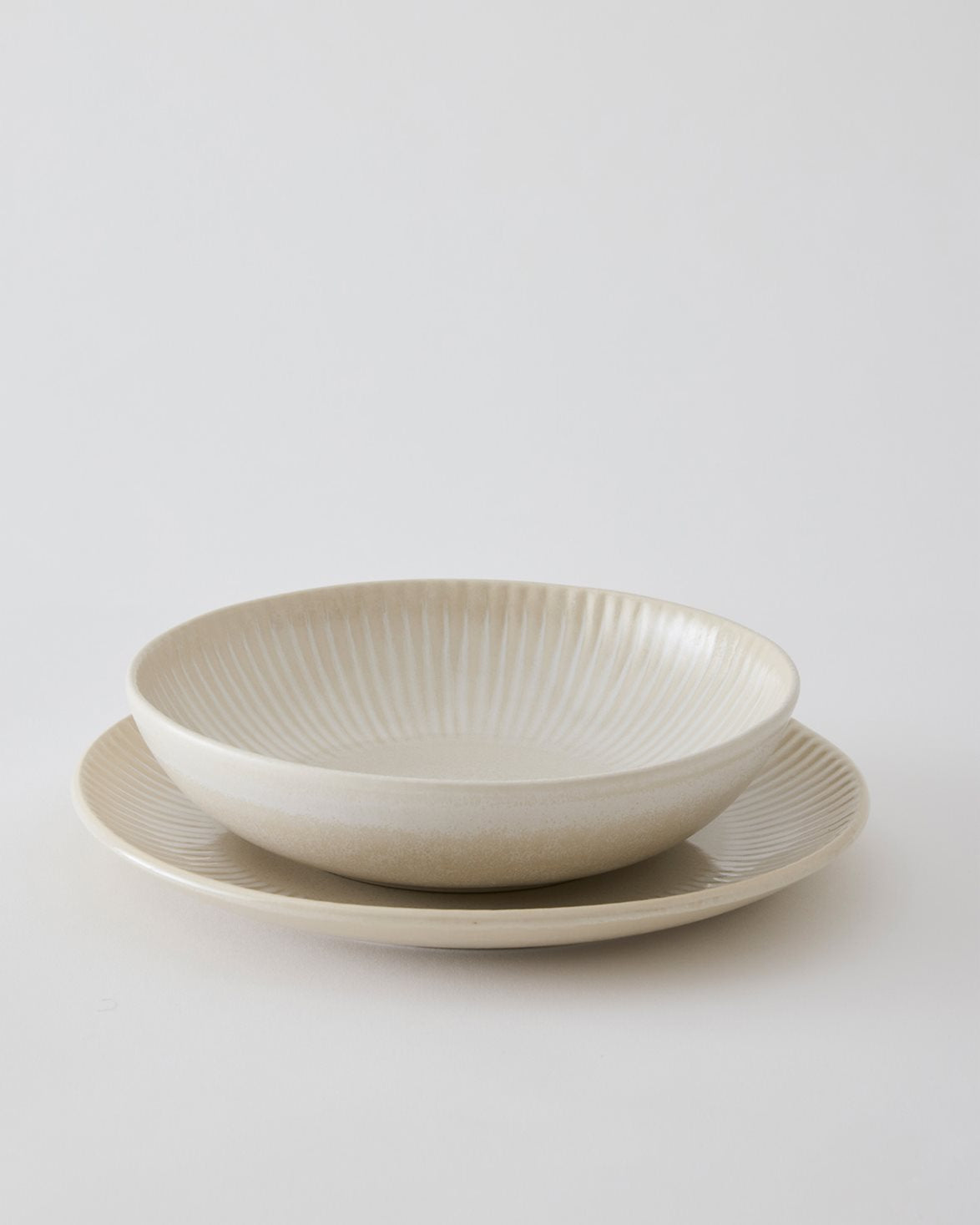 Granada Dinner Plate Cream White