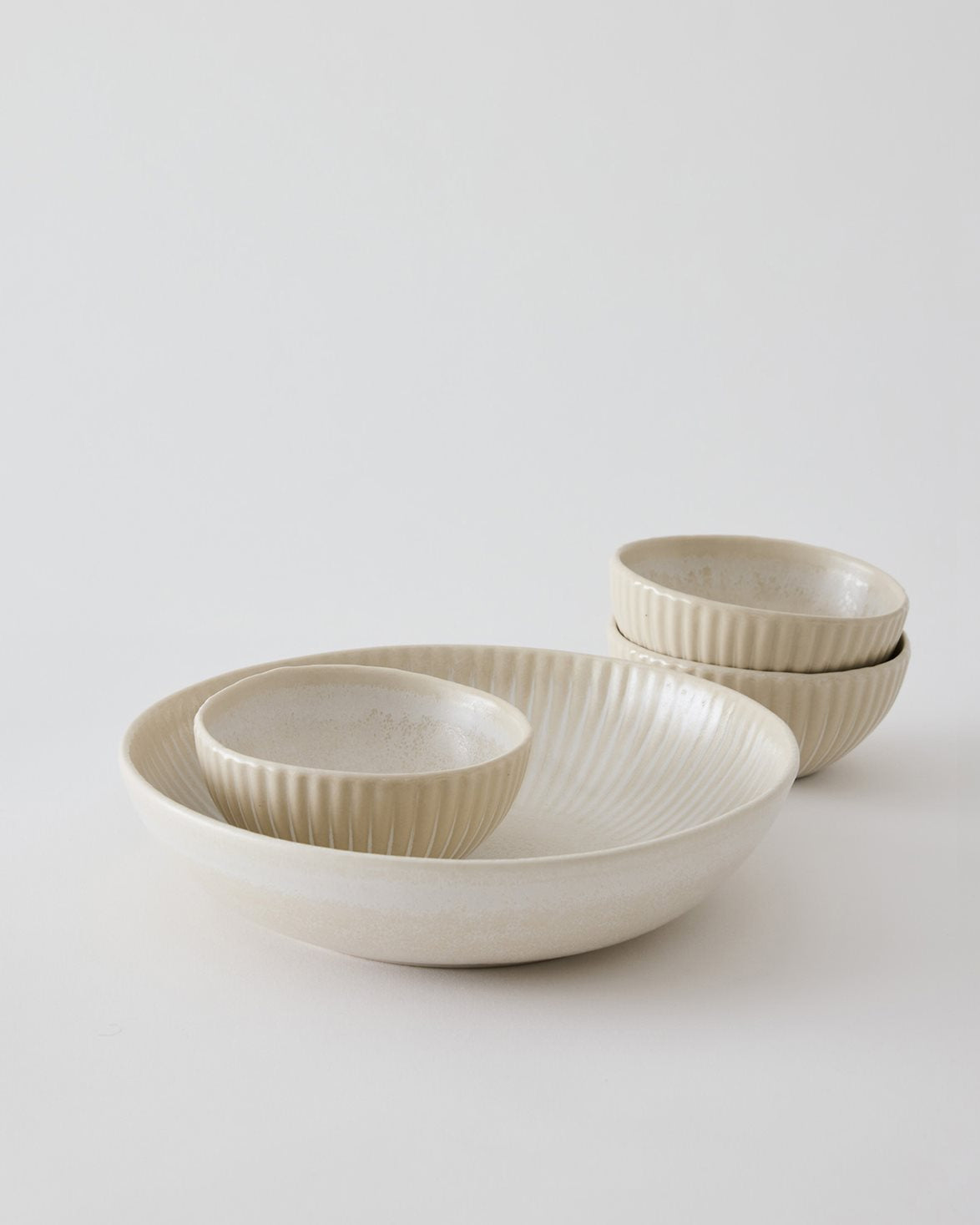 Granada Soup Plate Cream White