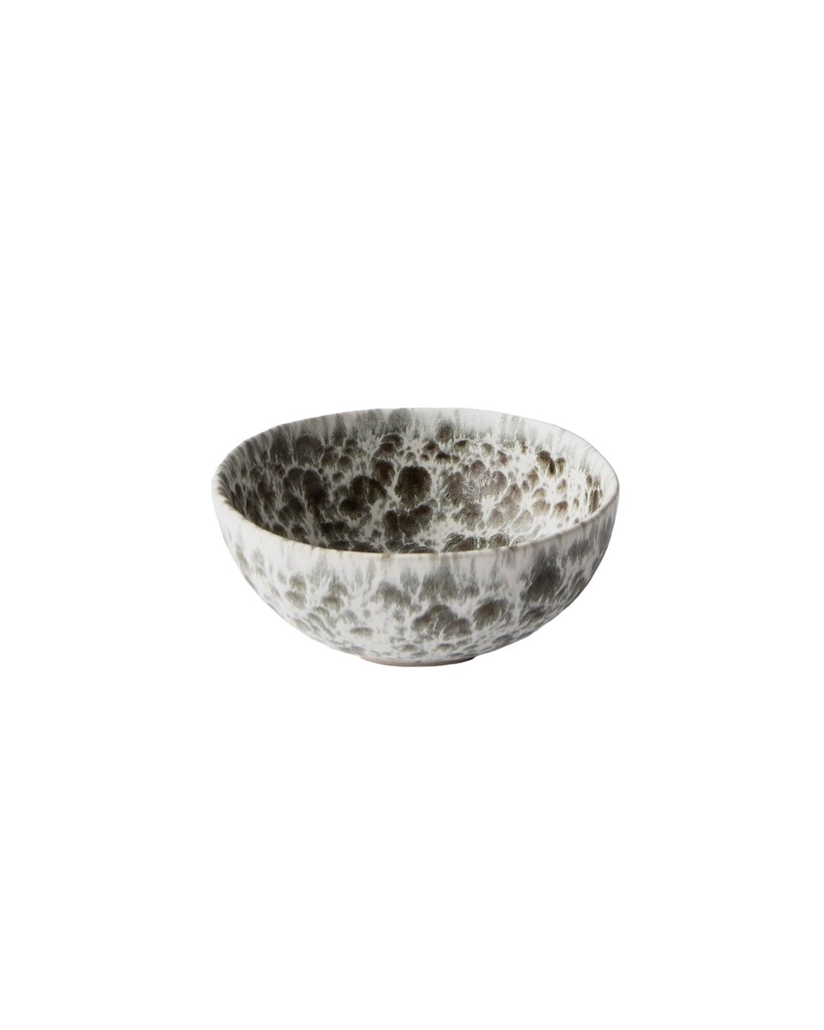 Rivoli Bowl Mini Green Splatter