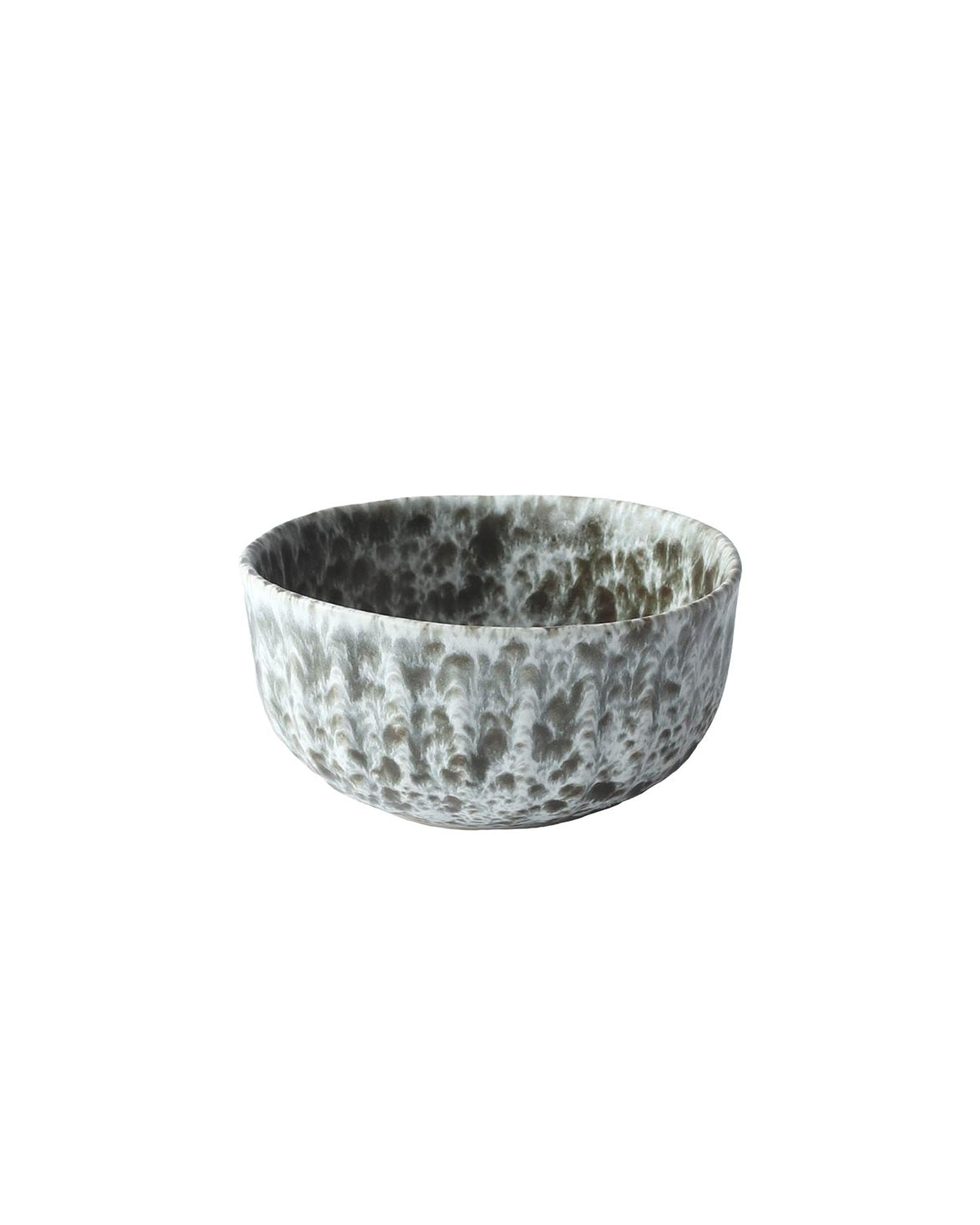 Rivoli Bowl Small Green Splatter