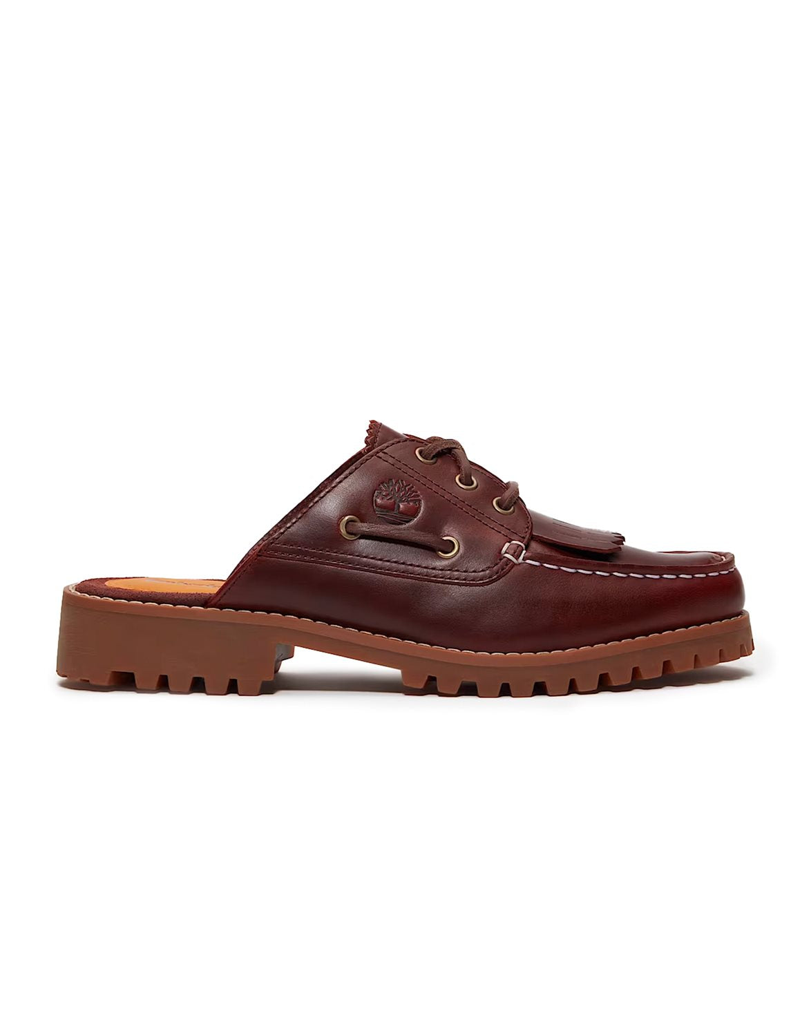 Noreen Mule Shoe Burgundy Full Grain