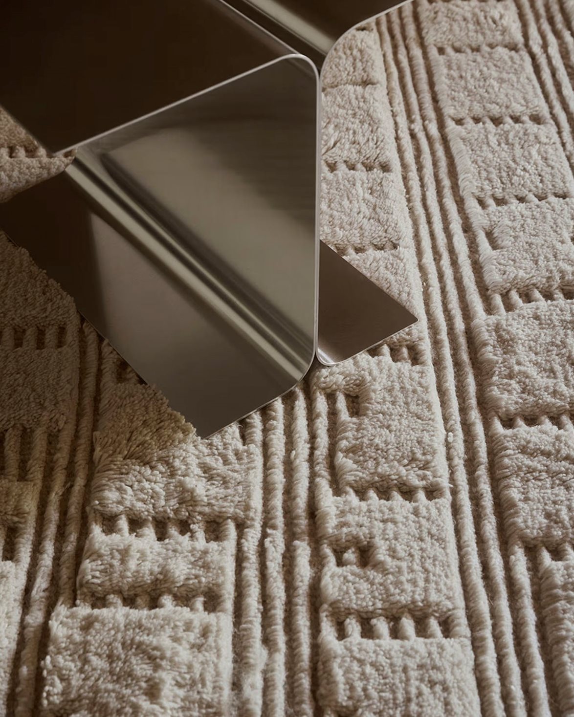 Lydahl Wool Rug Off White