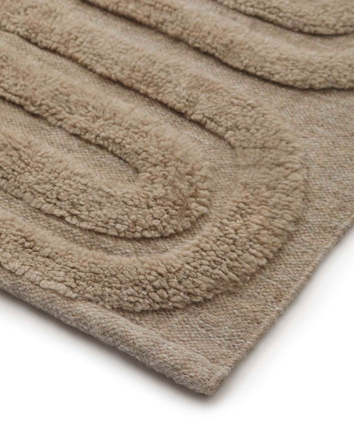 Riklund Wool Rug Beige Melange