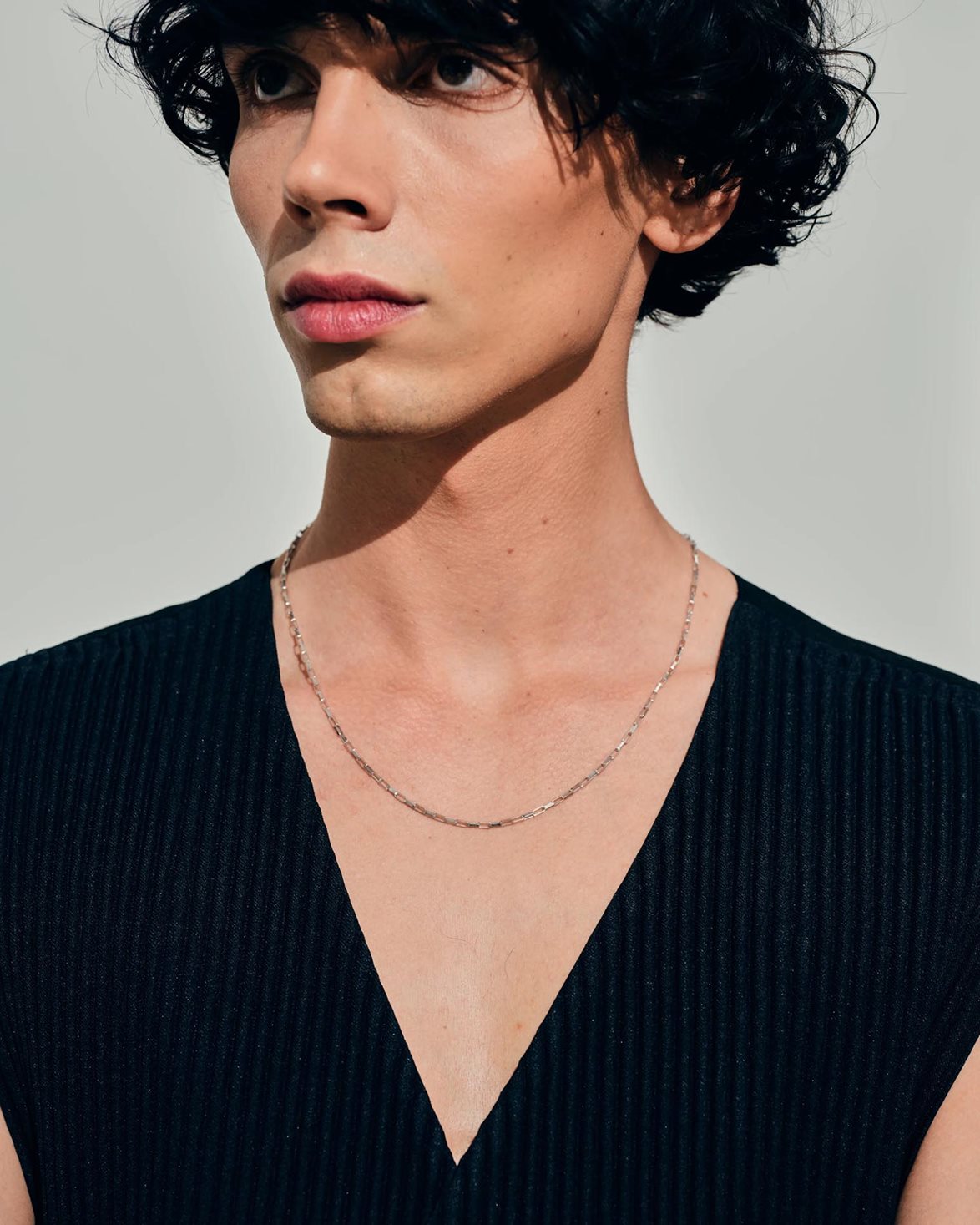 Billie Chain Necklace Silver