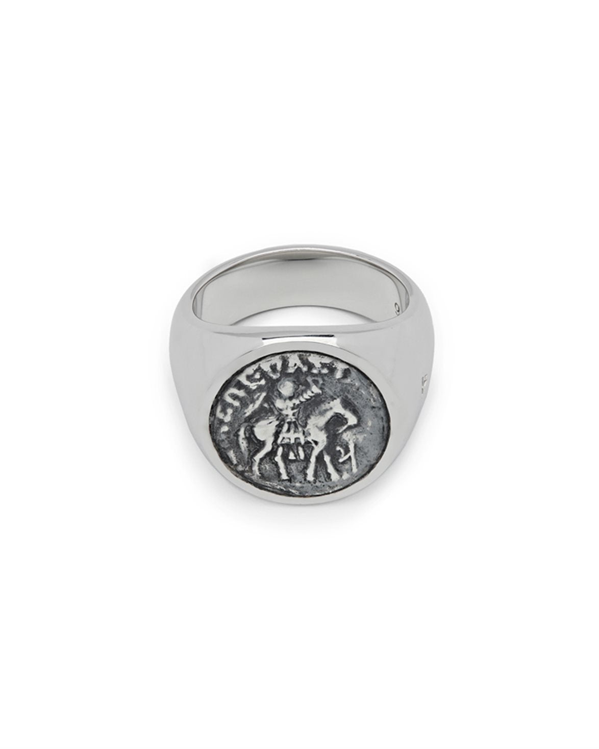 Coin Ring Silver
