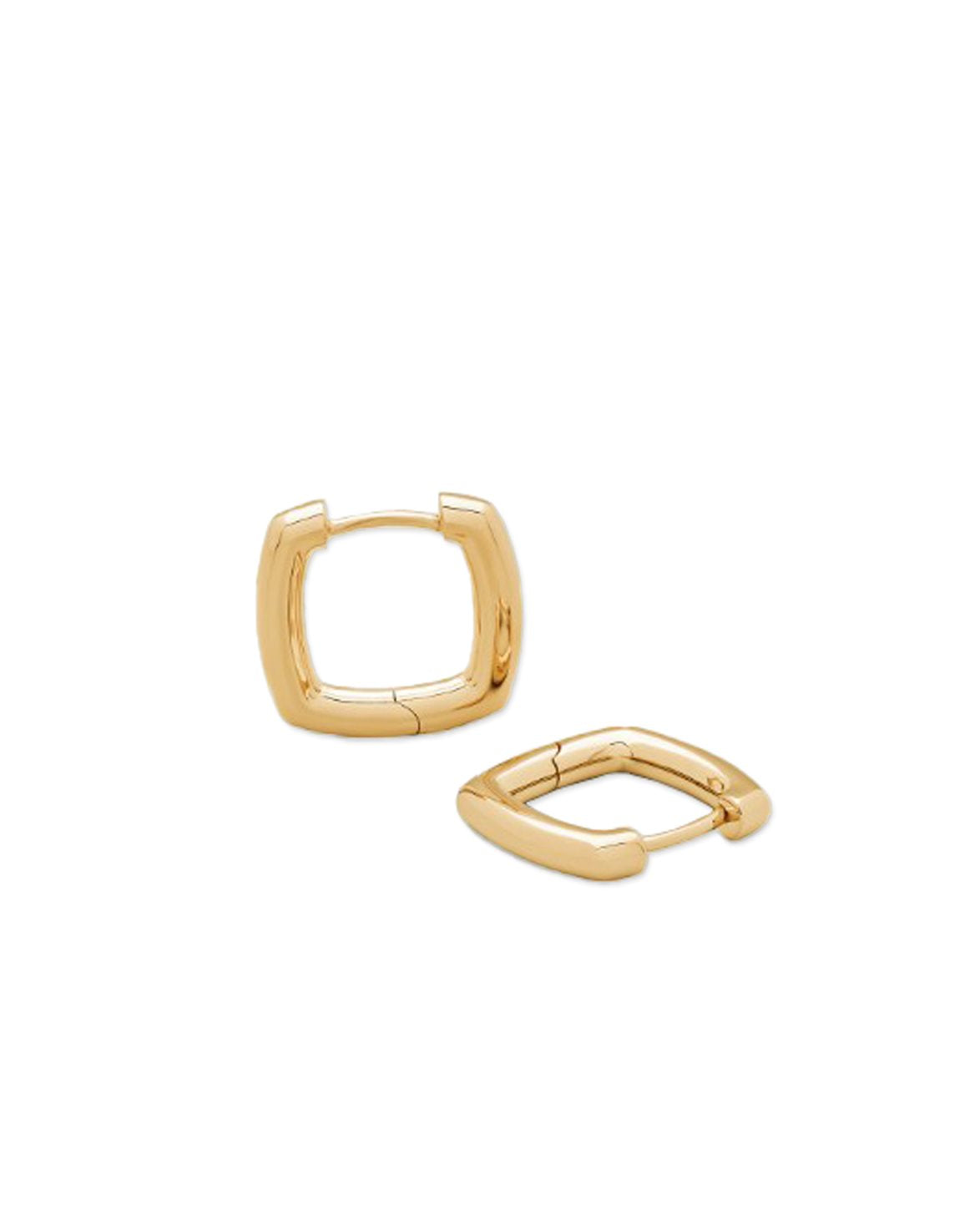 Frame Hoops Small Gold