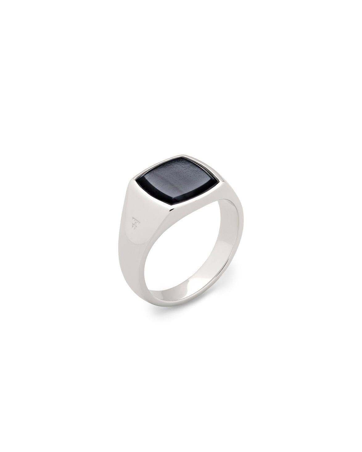 Kay Ring Blue Hawk Eye Silver