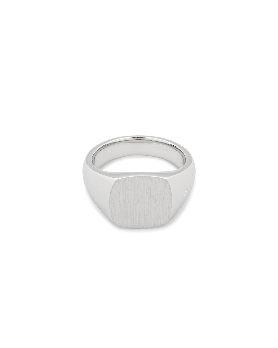 Kay Ring Satin Silver