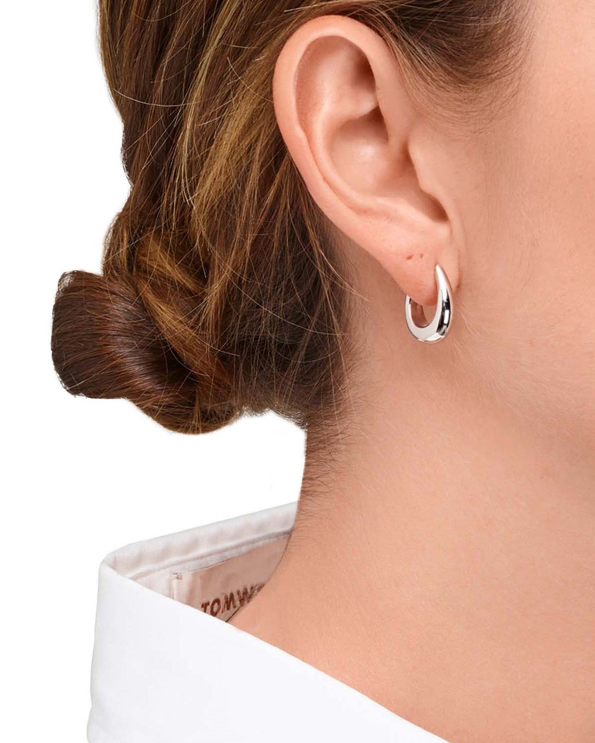 Liz Hoop Silver