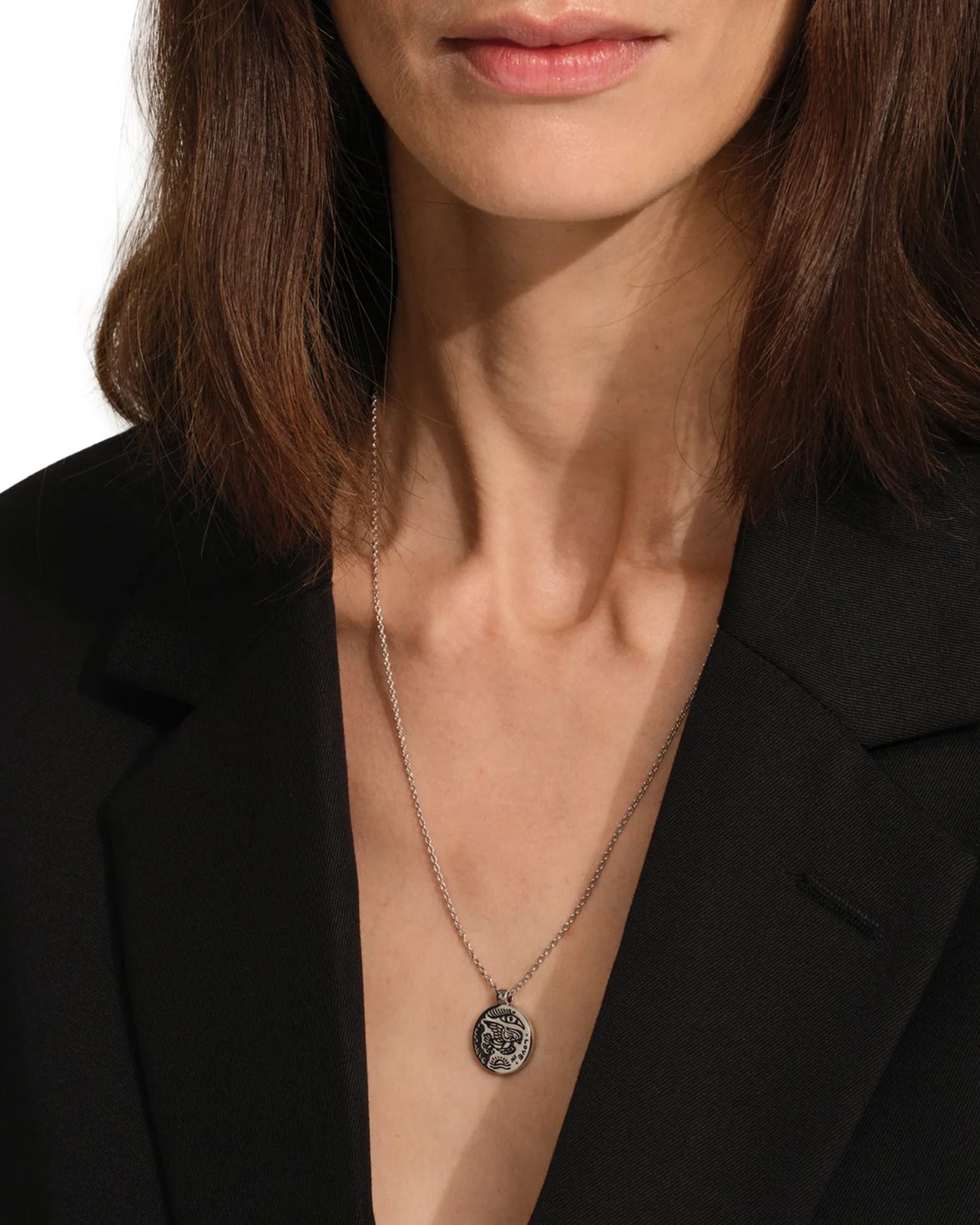 Love In Babylon Pendant Silver