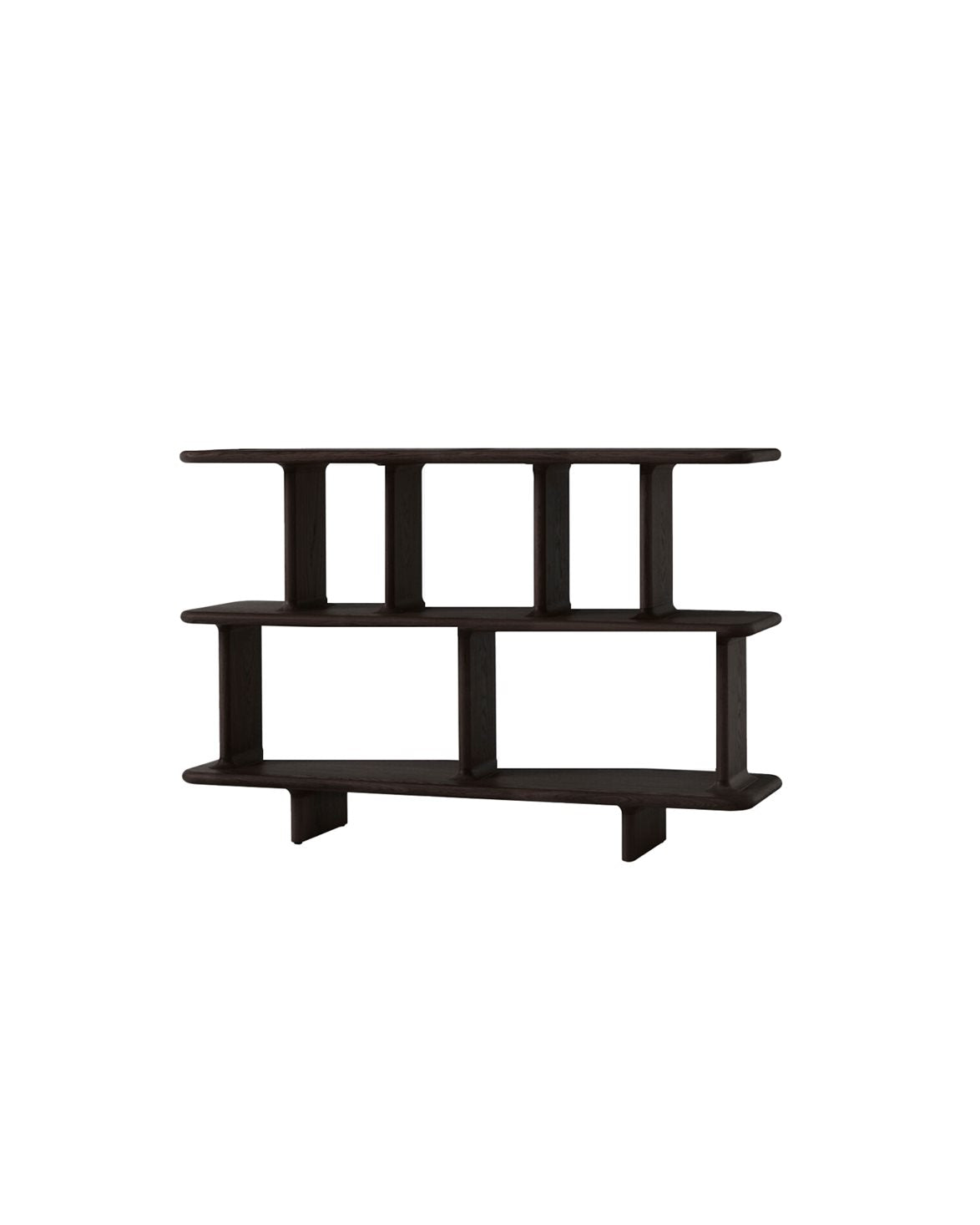 Archivo Shelving Jh44 Dark Stained Oak