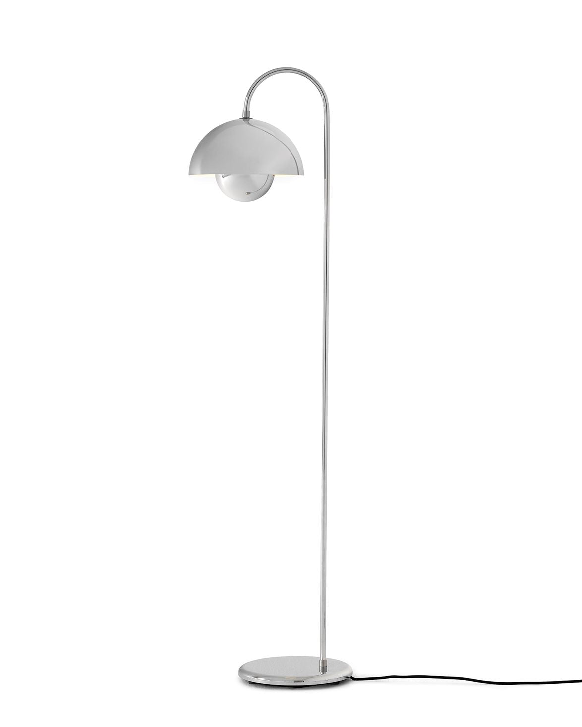 Flowerpot Floor Lamp Vp12 Chrome Plated