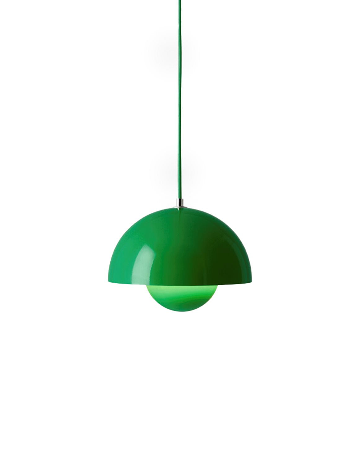 Flowerpot Pendant VP1 Signal Green
