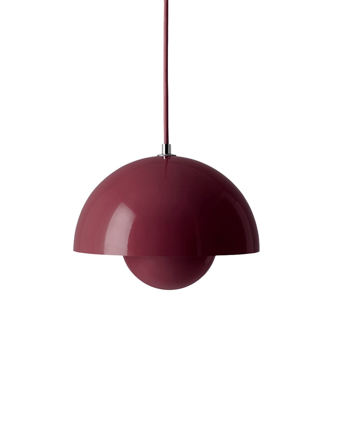 Flowerpot Pendant Vp7 Dark Plum