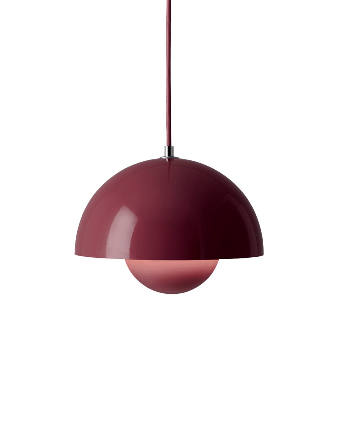 Flowerpot Pendant Vp7 Dark Plum