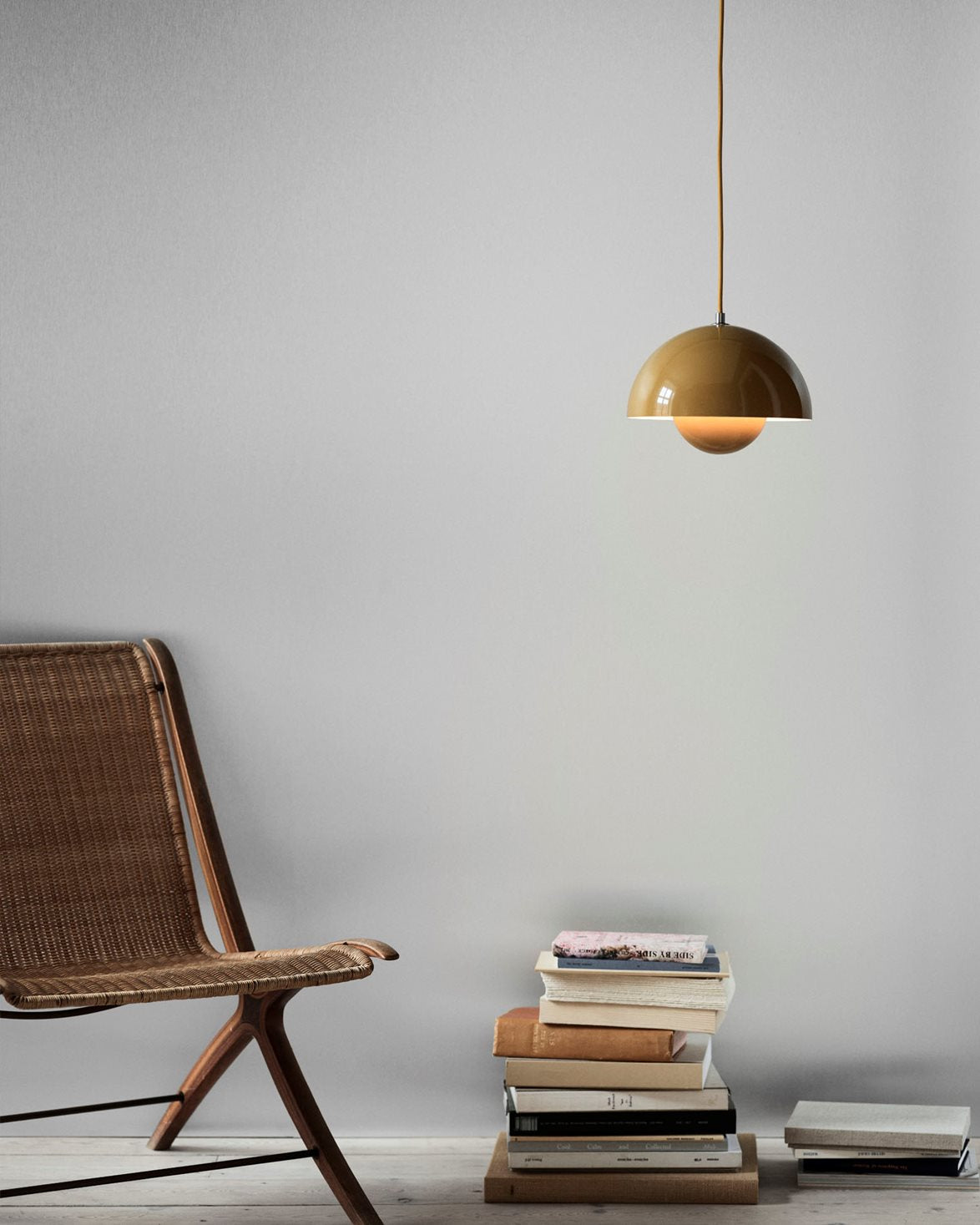 Flowerpot Pendant Vp7 Mustard