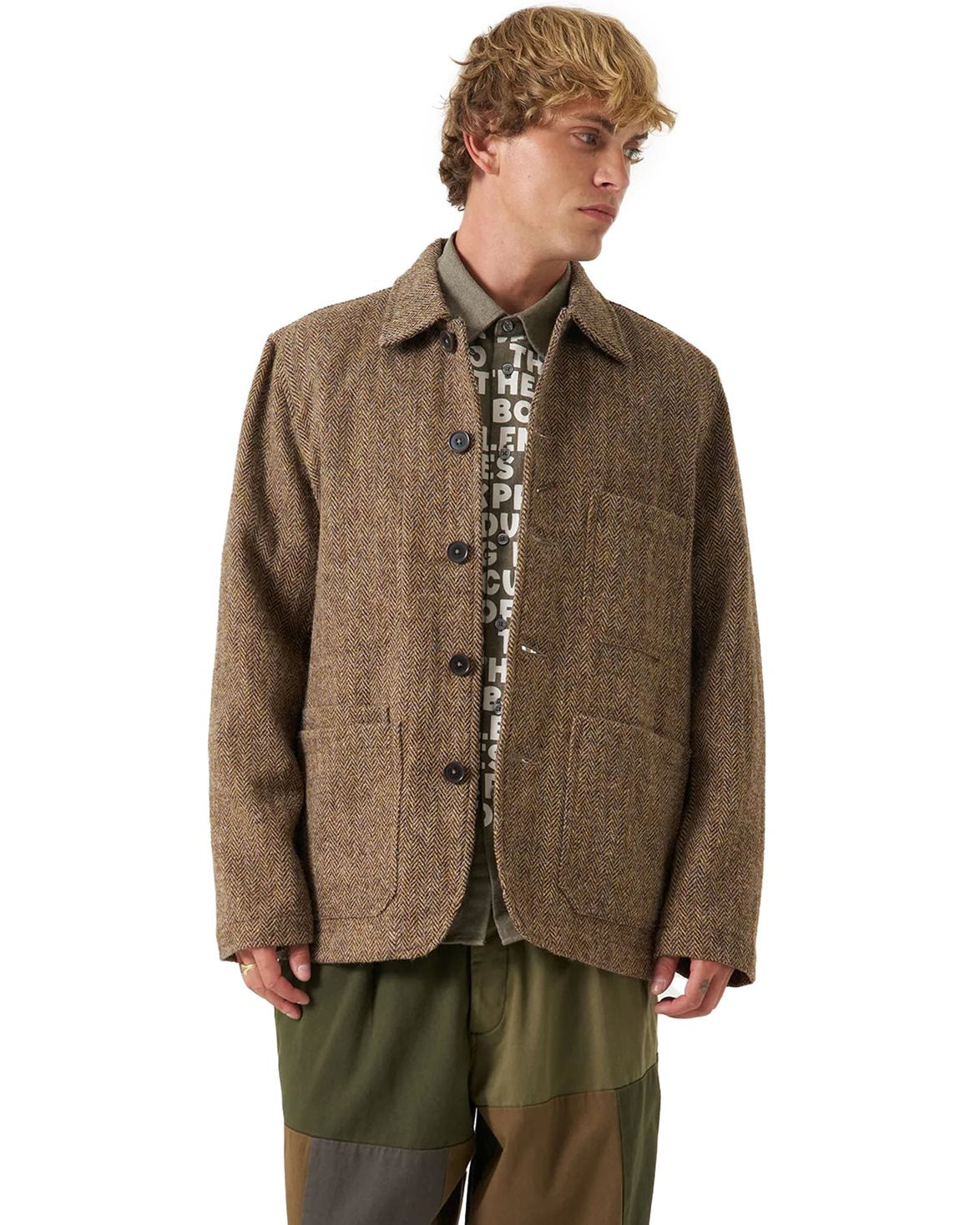 Og Bakers Jacket Sand/Brown