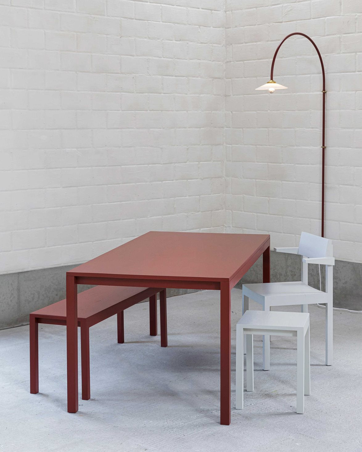 Hanging Lamp N°2 Menie Red