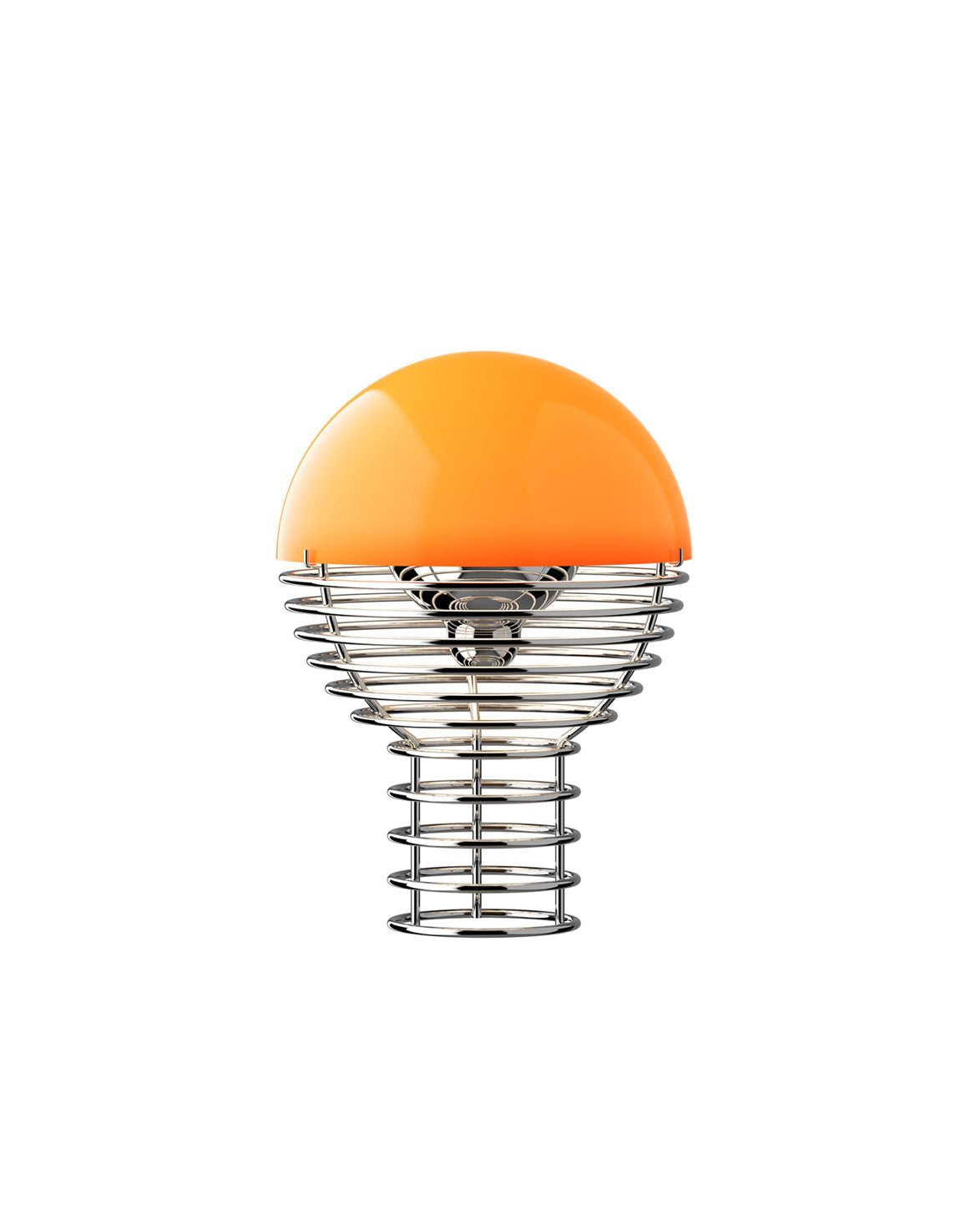 Wire Portable Lamp Orange