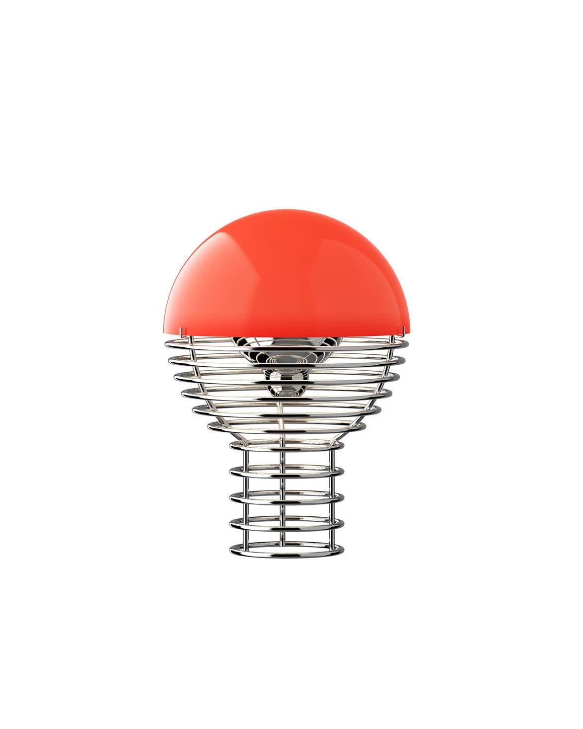 Wire Portable Lamp Red