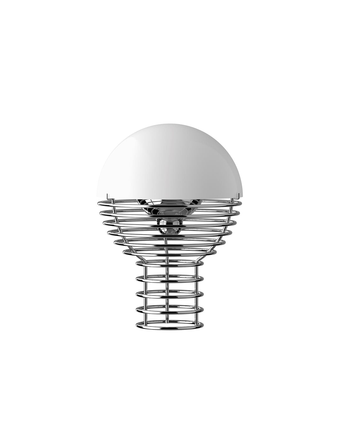 Wire Portable Lamp White