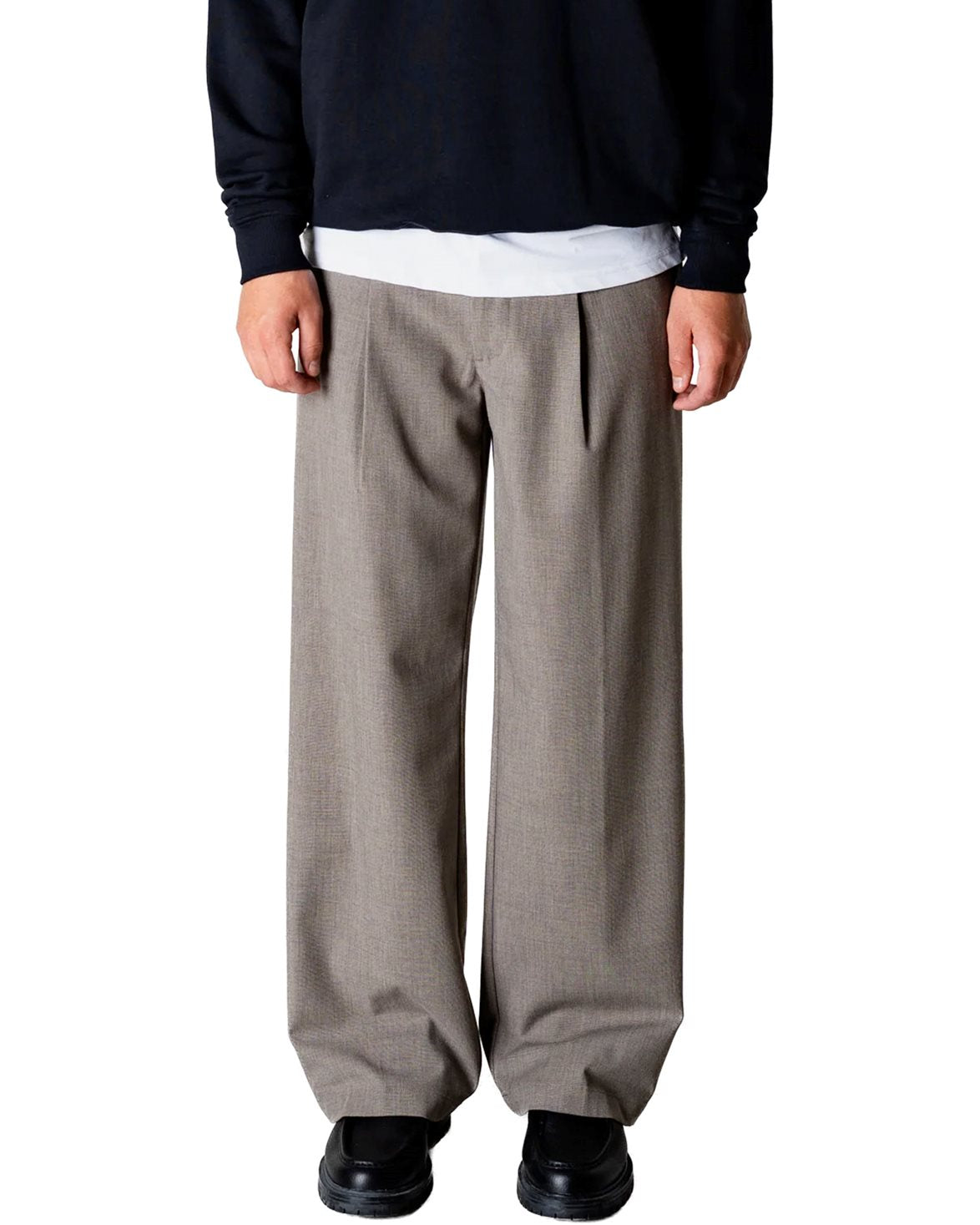 Bin Guan Pants Sand Melange