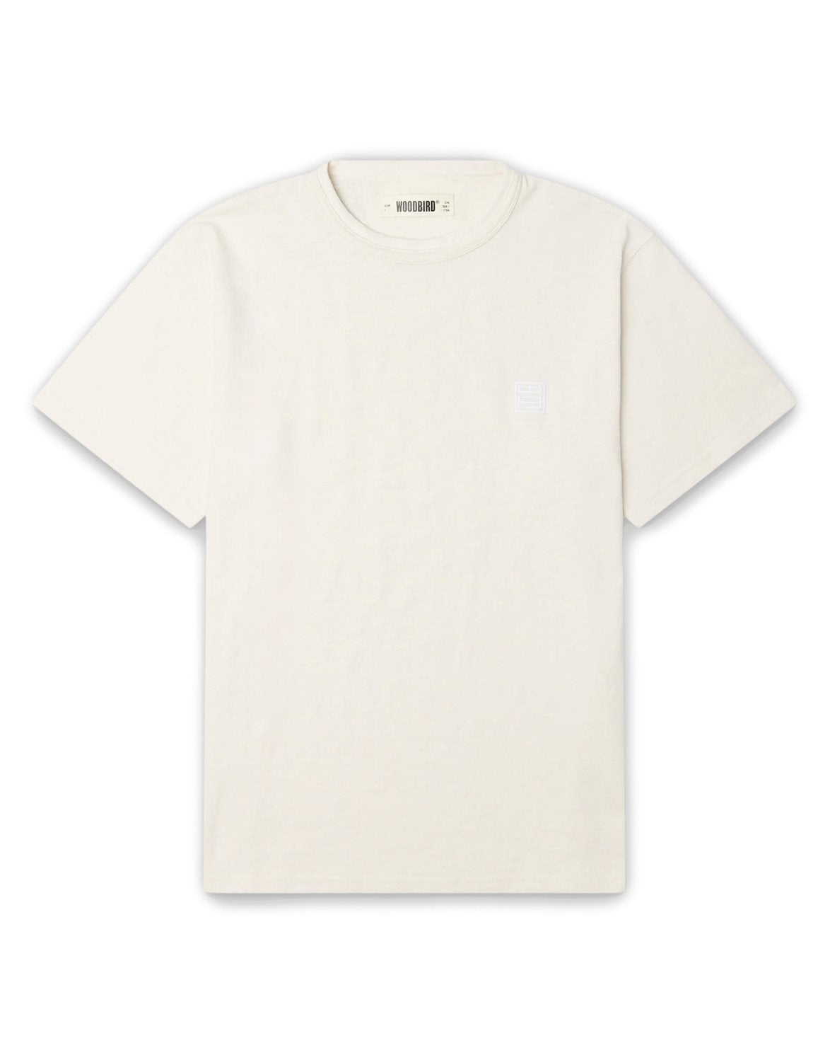 Bone Slub Tee Off White