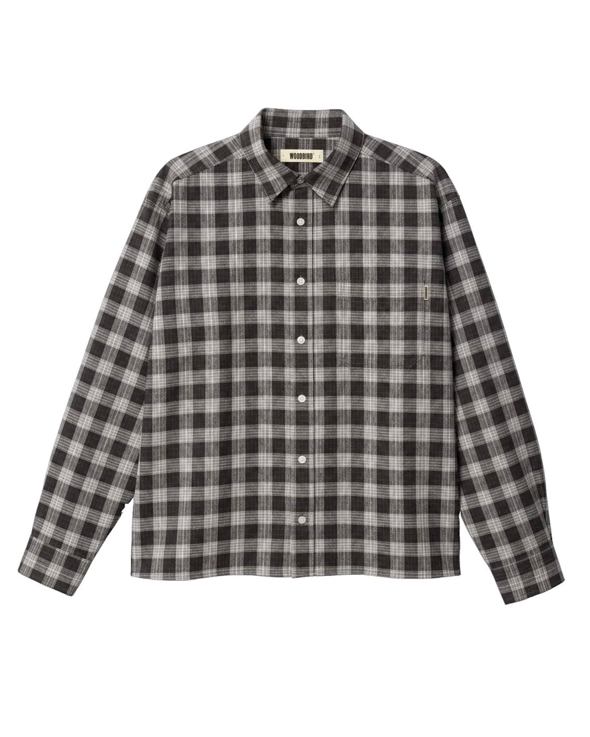 Buzo Chen Check Shirt Black/Grey