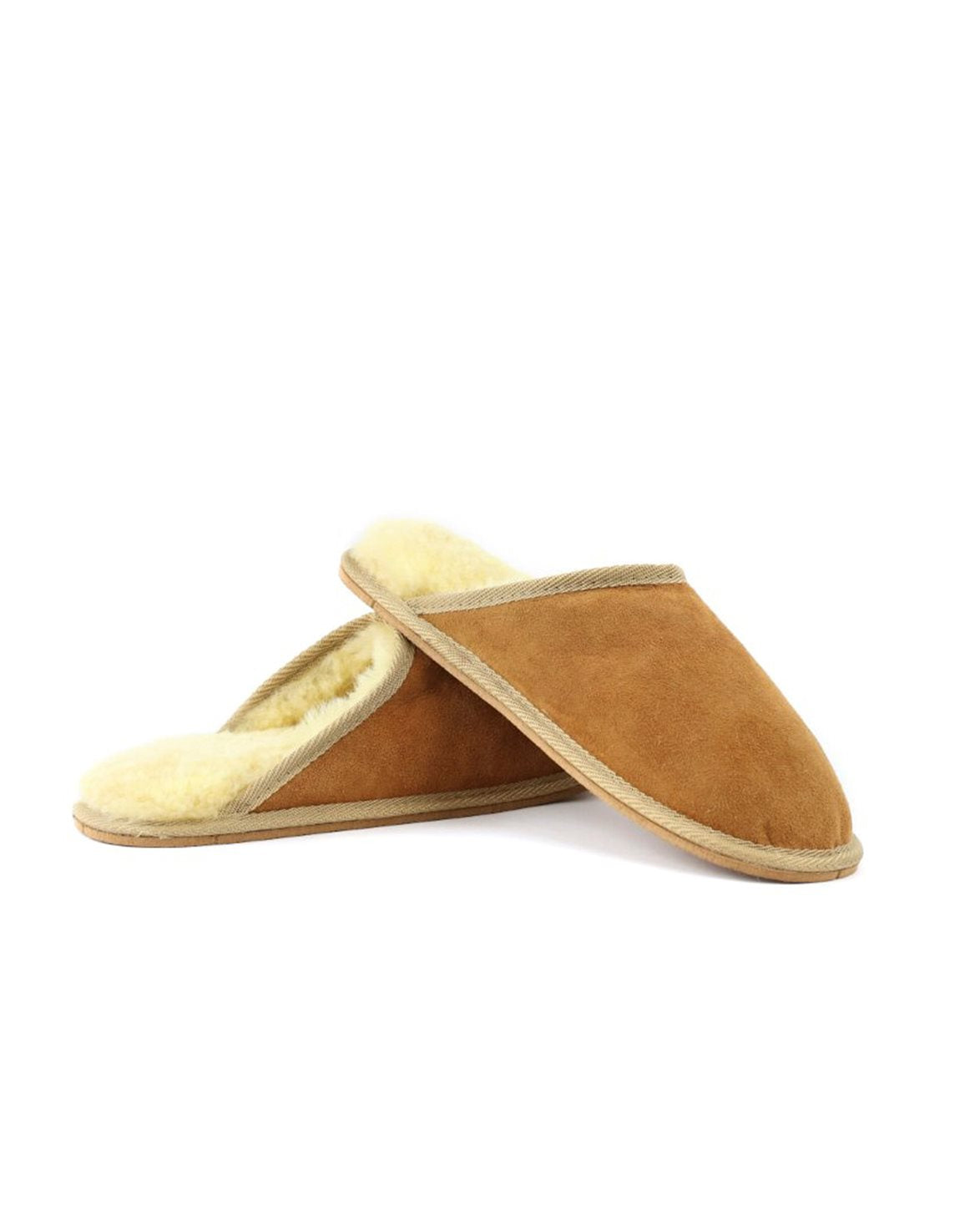 Sheepskin Mule Slippers Camel