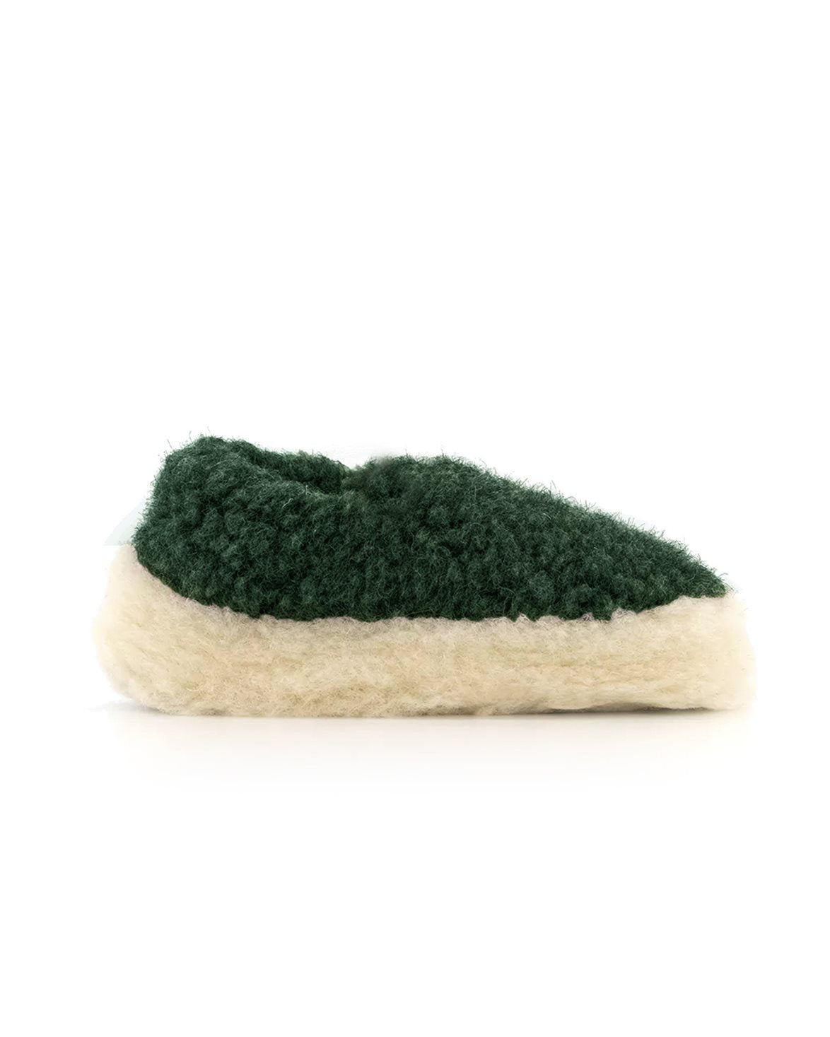 Siberian Slippers Dark Green