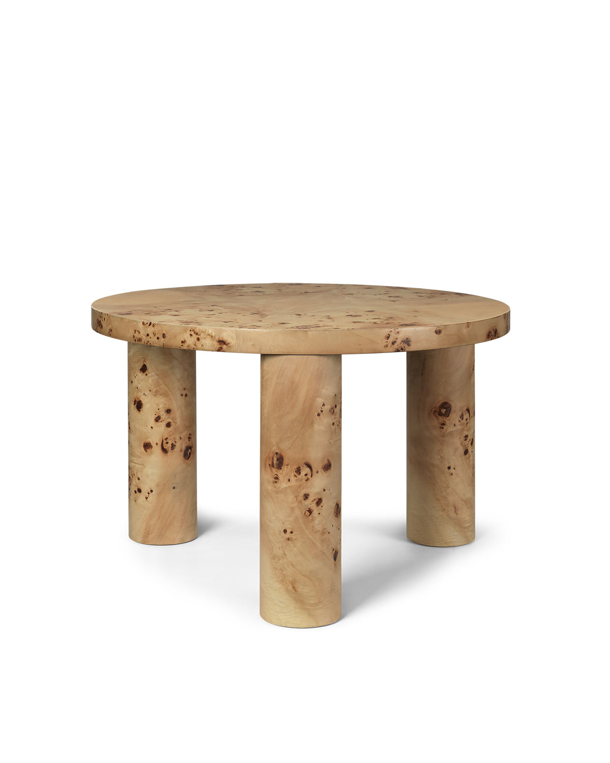 Burl Post Coffee Table Small Natural