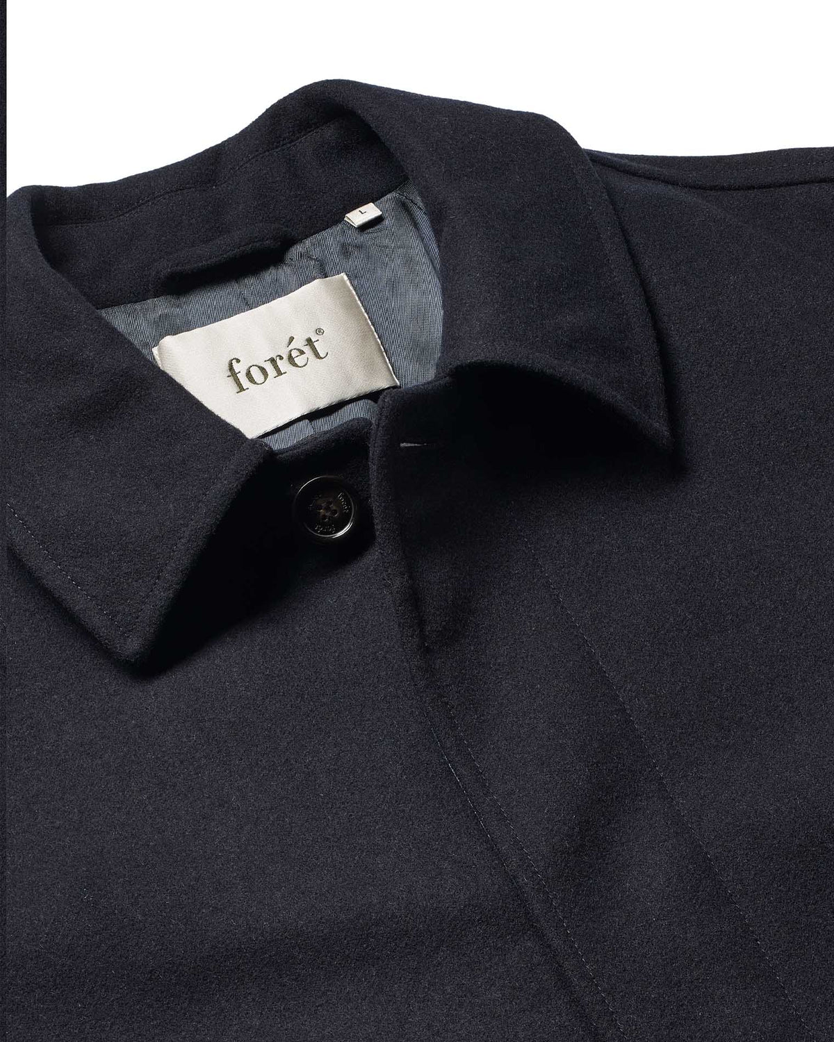 Pine Wool Coat Navy